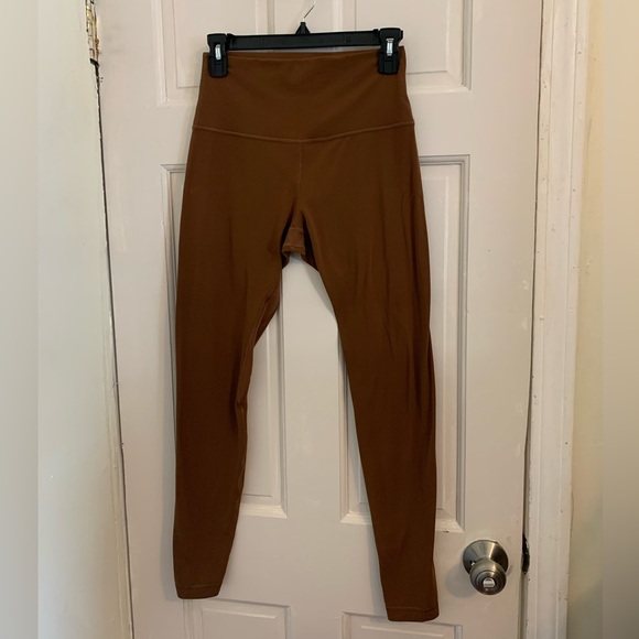Lululemon Align Pant 28'' Roasted Brown leggings size 8 - Picture 2 of 7